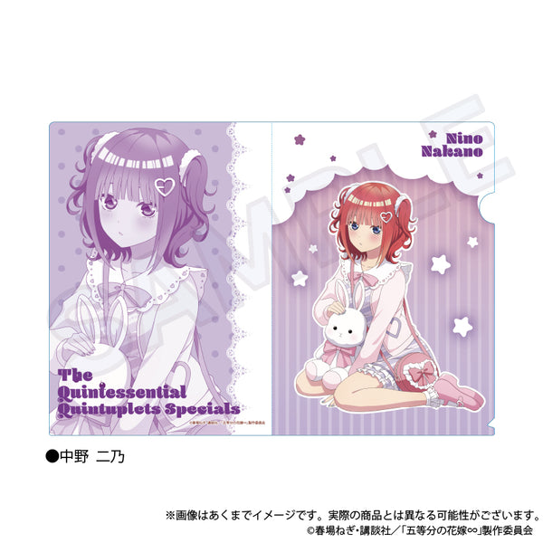 『五等分の花嫁∽』クリアファイル Märchen sisters ver. 中野二乃